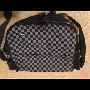 Yak Pack messenger bag - checkered